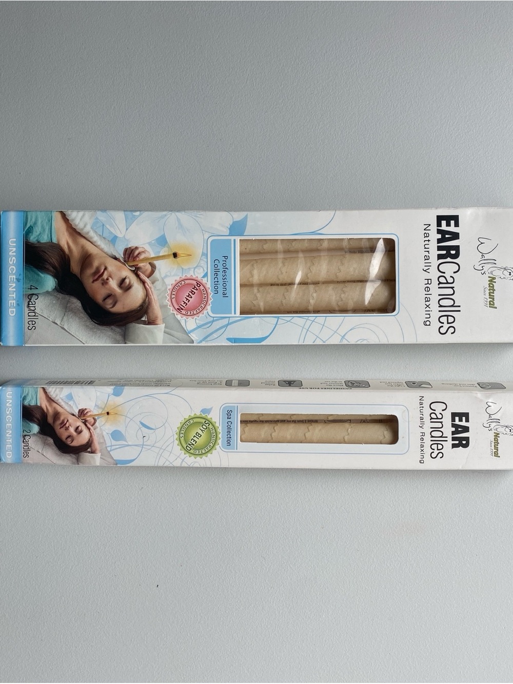 Relaxing Ear Candles - Relaxing Bath & Skin Accessory set